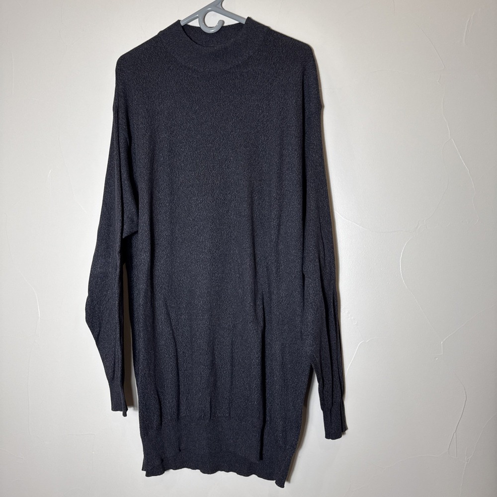 Statements Sweater‎ Men 2xlt Gray Pullover Made In Italy